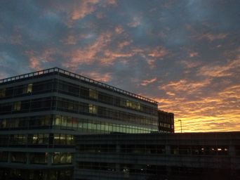 The western view from BB&T's Corporate Headquarters, Winston-Salem, North Carolina